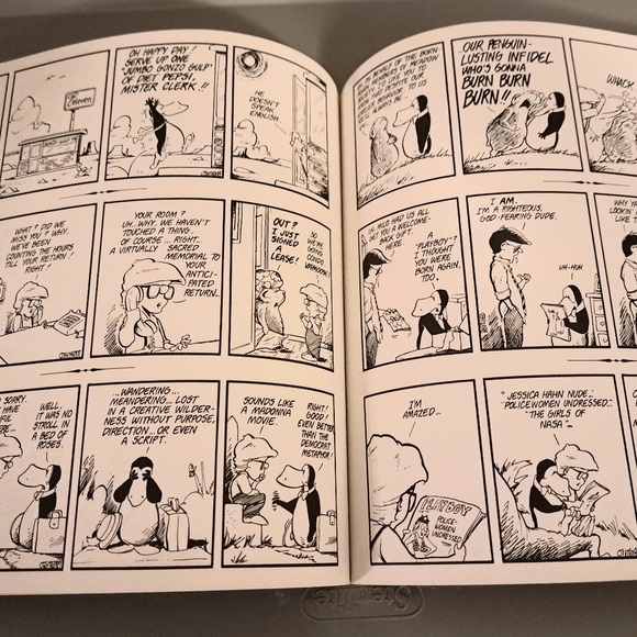Bloom County TALES TOO TICKLISH TO TELL~ 1988 FIRST EDITION - Picture 3 of 3